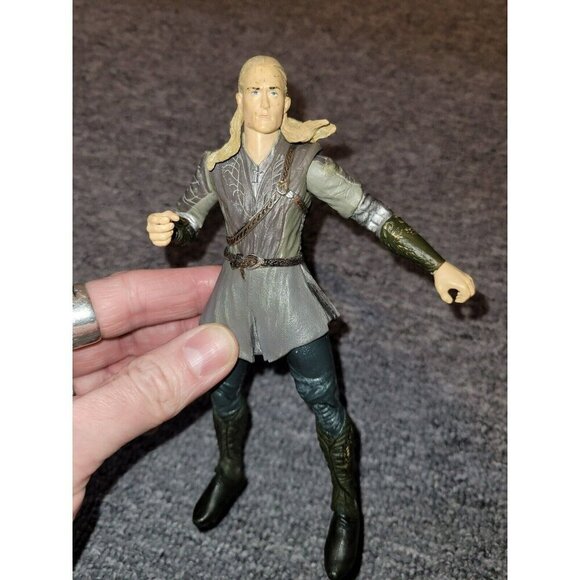 VTG RETRO Toybiz 2001 Lord of the Rings Legolas Action Figure LOTR 7 inch figure - Picture 1 of 3